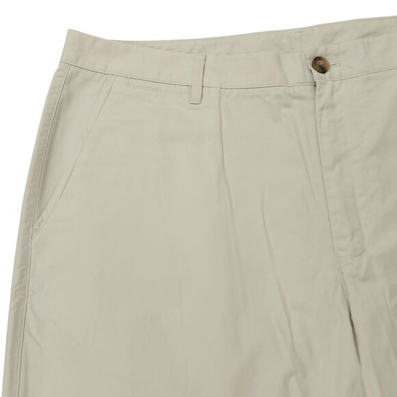 Bonobos Pants Mens 38x32 Beige Slim Flat Front Cotton Chino Casual Work Office - Picture 3 of 12